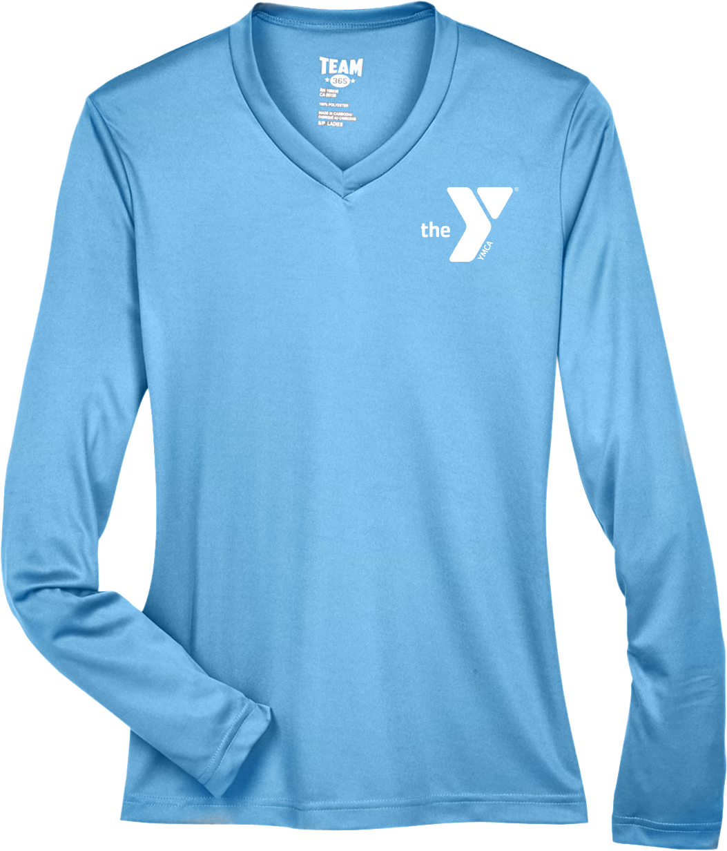 Team 365 Ladies' Zone Performance Long-Sleeve T-Shirt