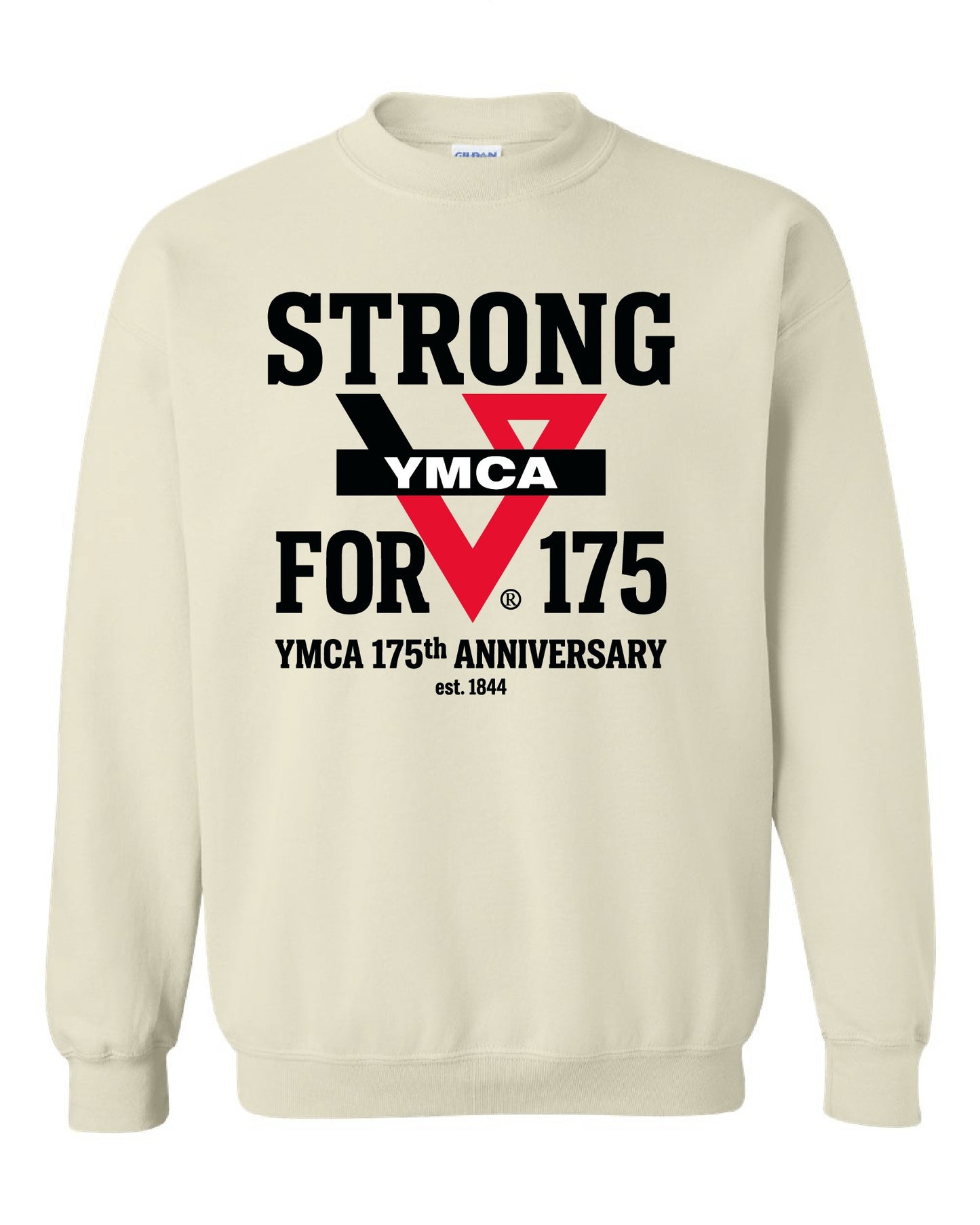 Vintage YMCA 175 Years Strong Unisex Heavy Blend™ Crewneck Sweatshirt