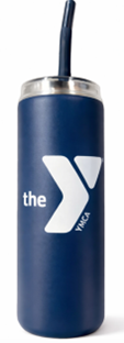 20oz Aluminum Tumbler with Straw